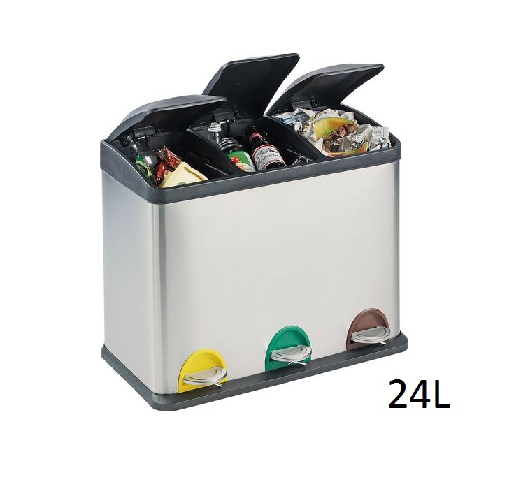 3 Compartment Recycling Bin - anangmanang