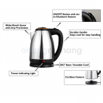 Electric-kettle-Cordless-with warranty